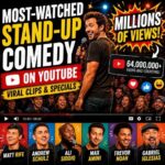 Most-watched stand-up comedy on YouTube with viral clips and specials