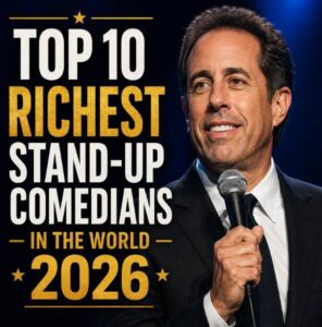 Top 10 richest stand-up comedians in the world in 2026