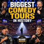 Biggest stand-up comedy tours in history with record-breaking arena comedians