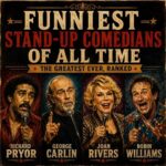 Funniest stand-up comedians of all time featuring Richard Pryor, George Carlin, Joan Rivers and Robin Williams