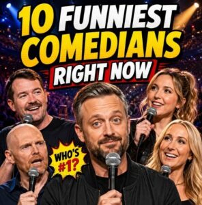 Funniest stand-up comedians right now, Top 10 comedy ranking