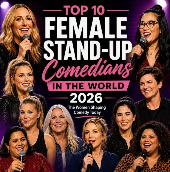Top female stand-up comedians in the world 2026