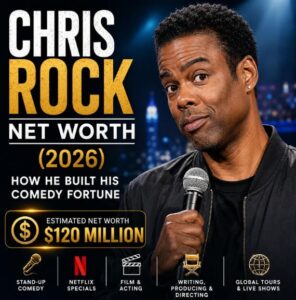Chris Rock net worth 2026 stand-up comedian and comedy career