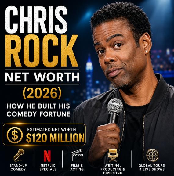 Chris Rock net worth 2026 stand-up comedian and comedy career