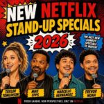 New Netflix stand-up specials in 2026 featuring Taylor Tomlinson, Mike Epps, Marcello Hernández and Trevor Noah