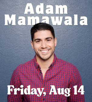 Adam Mamawala live comedy show at Estrella Montreal, Friday, August 14, 2026