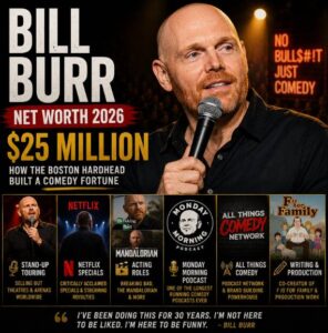 Bill Burr net worth 2026 comedy fortune breakdown