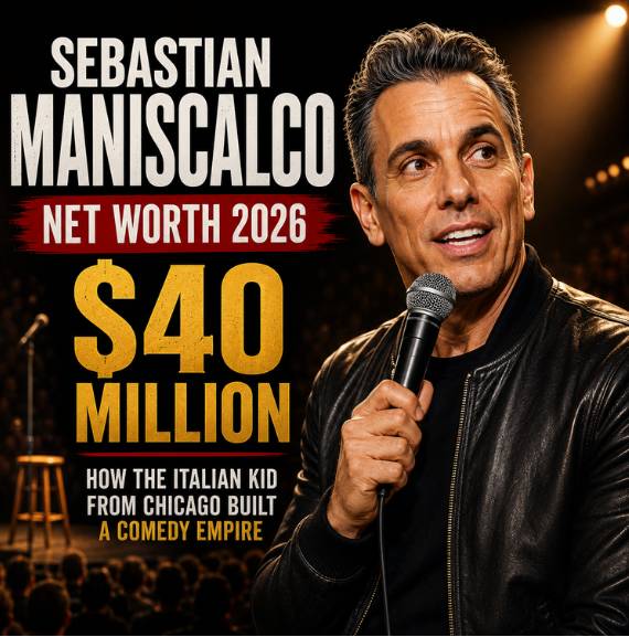 Sebastian Maniscalco net worth 2026 comedy fortune breakdown