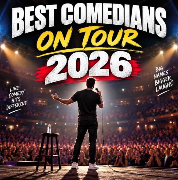 Best stand-up comedians on tour in 2026