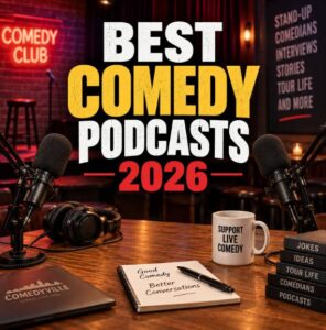 Best stand-up comedy podcasts in 2026