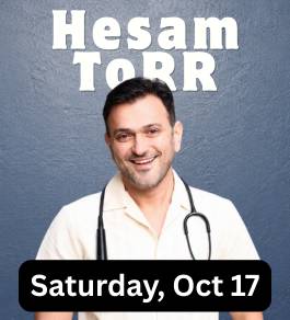 Hesam ToRR Montreal stand-up comedy show at Comedyville