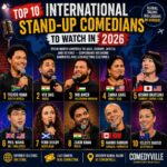 Top international stand-up comedians to watch in 2026